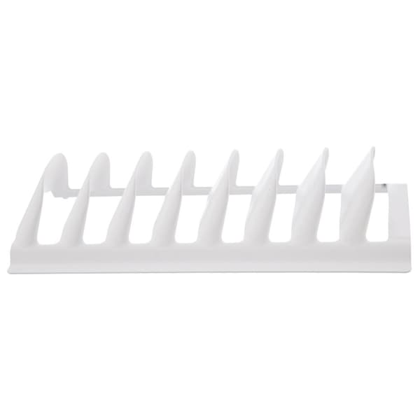 Plastplateholder for enkel oppbevaring av 8 tallerkener