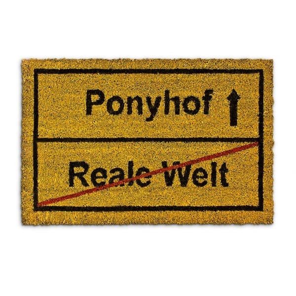 Dørmatte "Pony Farm" kokos 40x60 cm