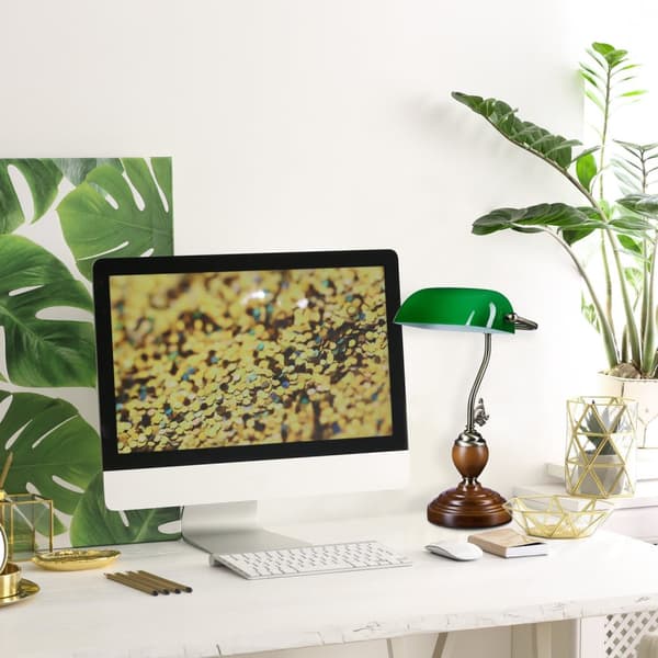 Bankers lampe JONES med trefot