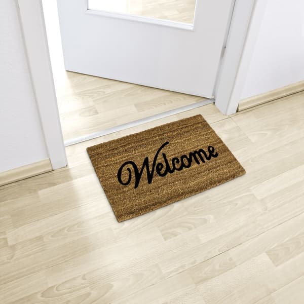 Dørmatte kokosfiber "Velkommen"