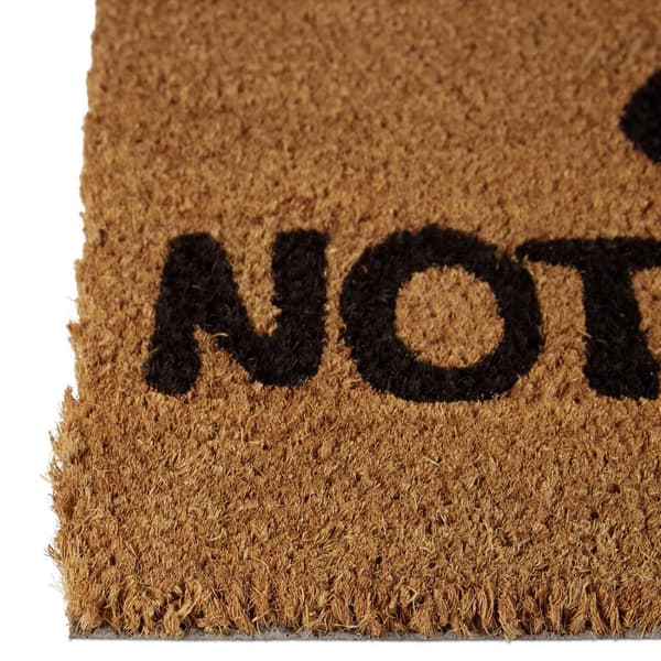 Dørmatte kokosfiber "Å nei..."