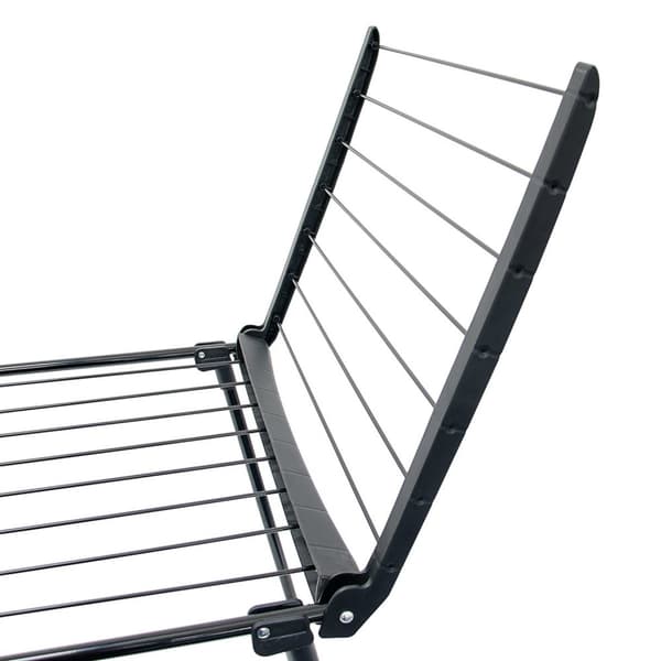 Tørrestativ foldbar sort