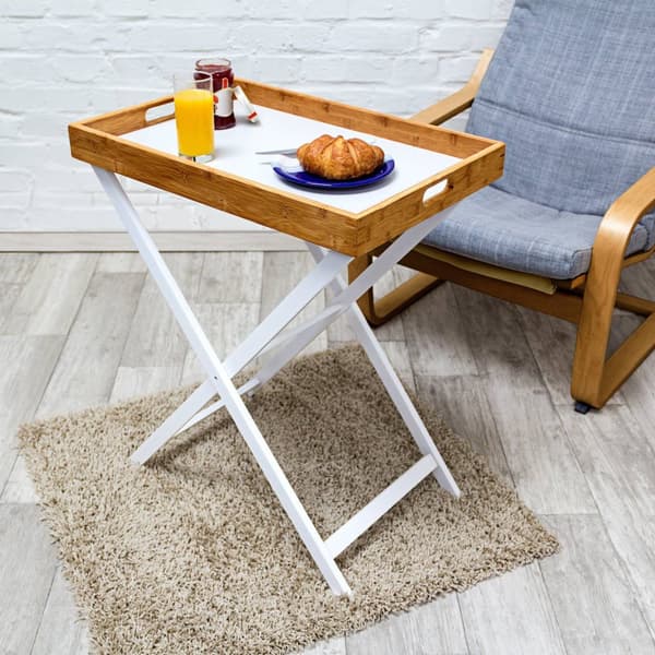 Brettbord tre og bambus 72 cm