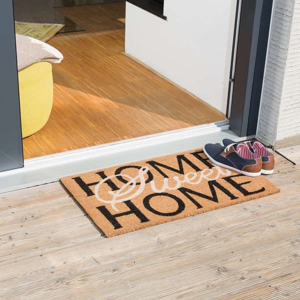 Dørmatte kokosfiber "Home Sweet Home"