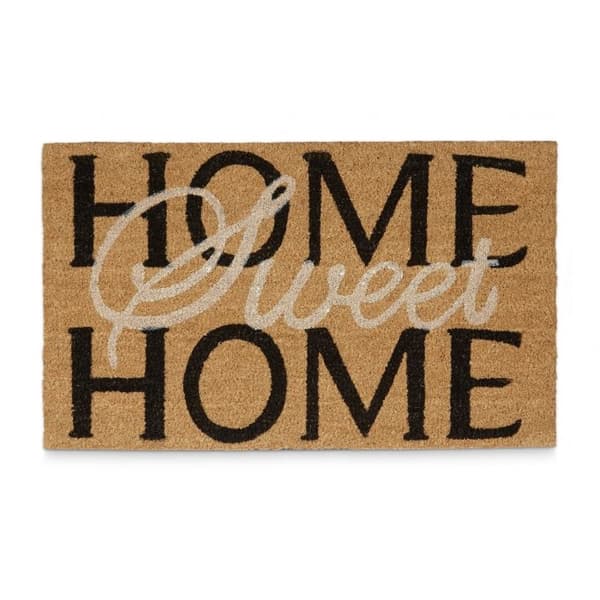 Dørmatte kokosfiber "Home Sweet Home"