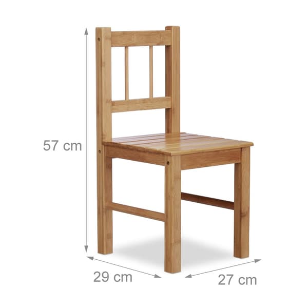 Deco stol bambus