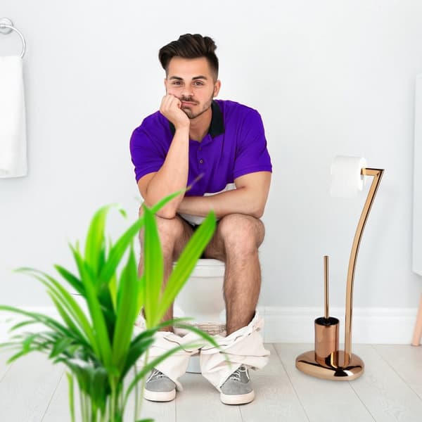Stativ WC-stol WIMEDO koppar