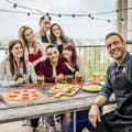 Miniatyrbild 6 av 8: Pizzasten 3 cm i set