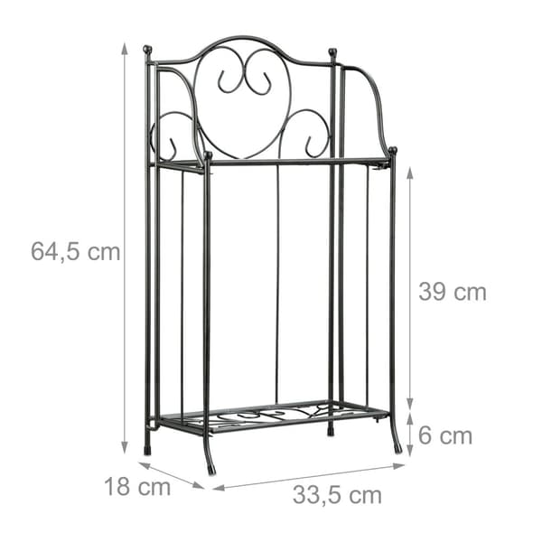 Blomsterstander Metal 2 hylder