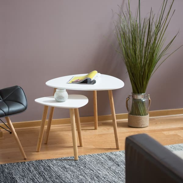 Spisebord sett med 2 i skandinavisk design