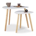 Miniatyrbilde 1 av 7: Spisebord sett med 2 i skandinavisk design