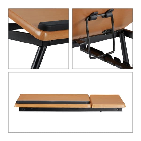 Laptopbord med vippbar arbeidsflate