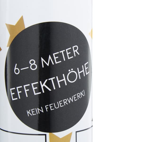 Konfetti kanon guldstjerner