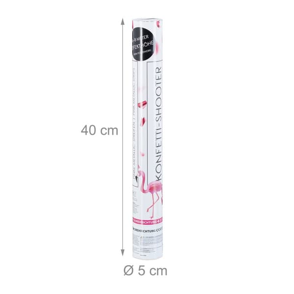 Konfetti kanon pink