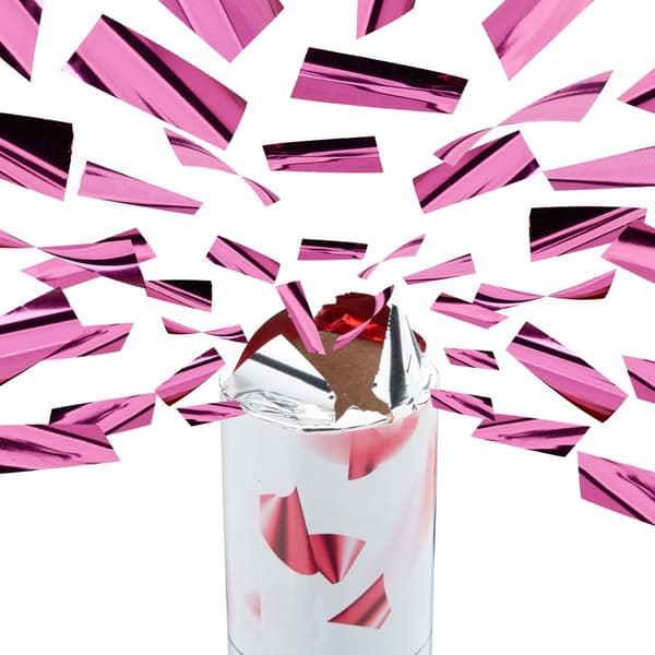 Konfetti kanon pink