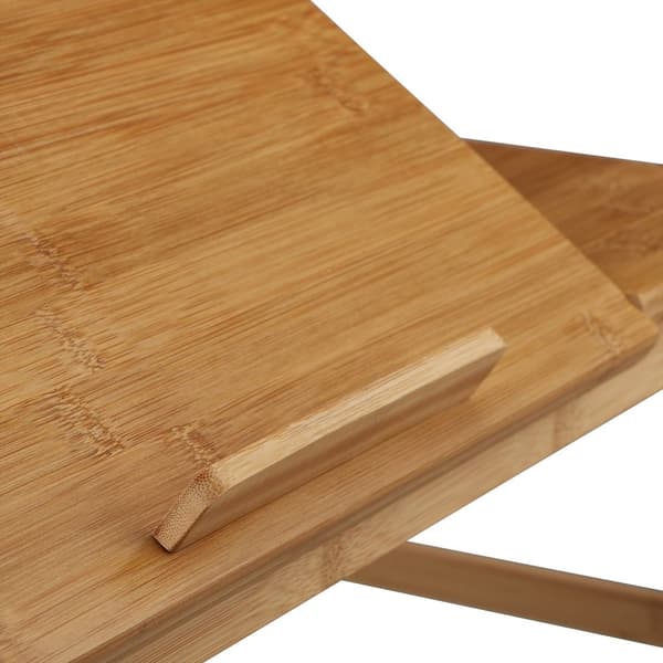 Laptopbord i bambus XL