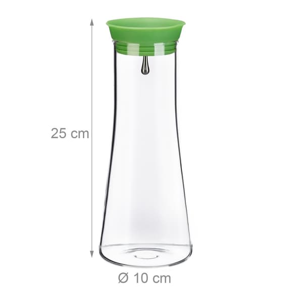 Cylindrisk glaskaraff 1 l