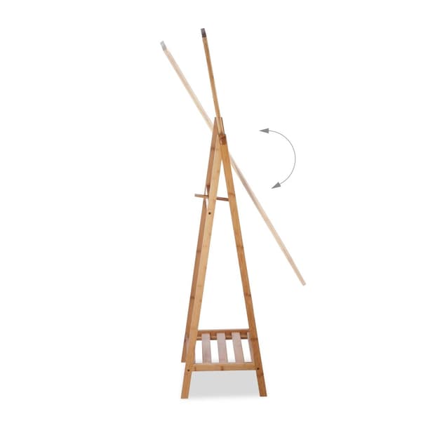 Stående spegel bambu