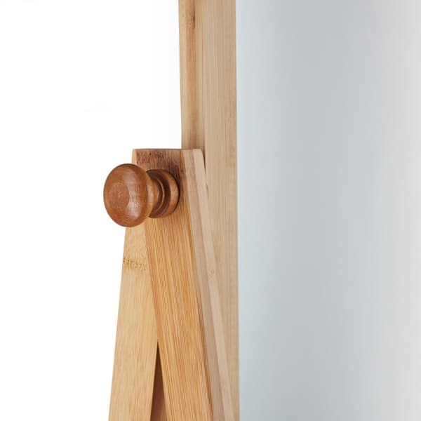 Stående spegel bambu