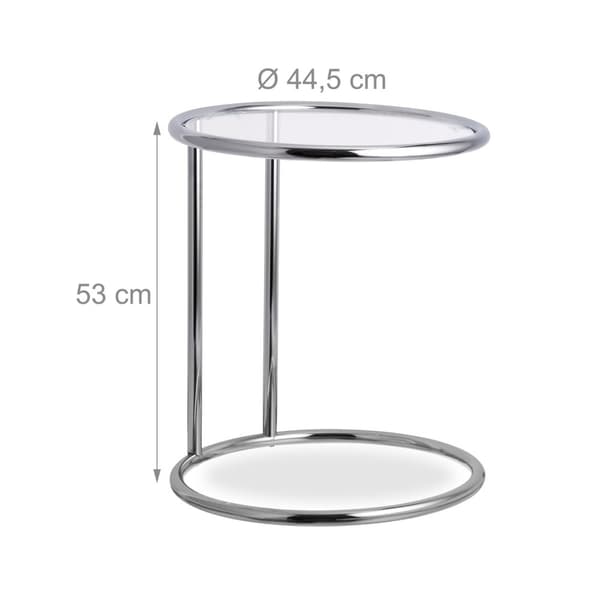 Rundt sidebord