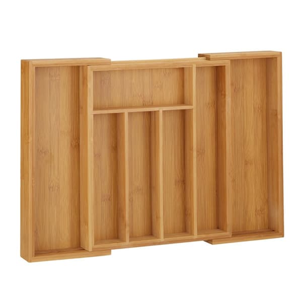 Besticklåda bambu 48 cm utdragbar