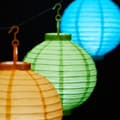 Miniatyrbilde 6 av 9: Fargerike LED-lykter 10 stk