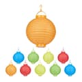 Miniatyrbilde 1 av 9: Fargerike LED-lykter 10 stk