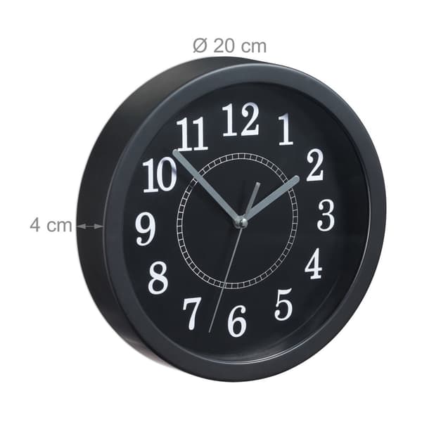 Vægur rundt 20 cm