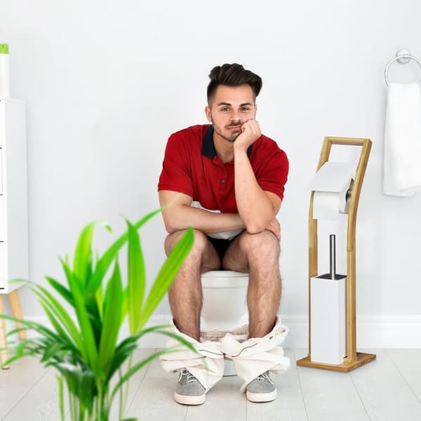 Toalettset bambu