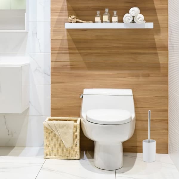 Keramisk toiletbørste