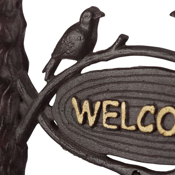 Dörrklocka gjutjärn WELCOME