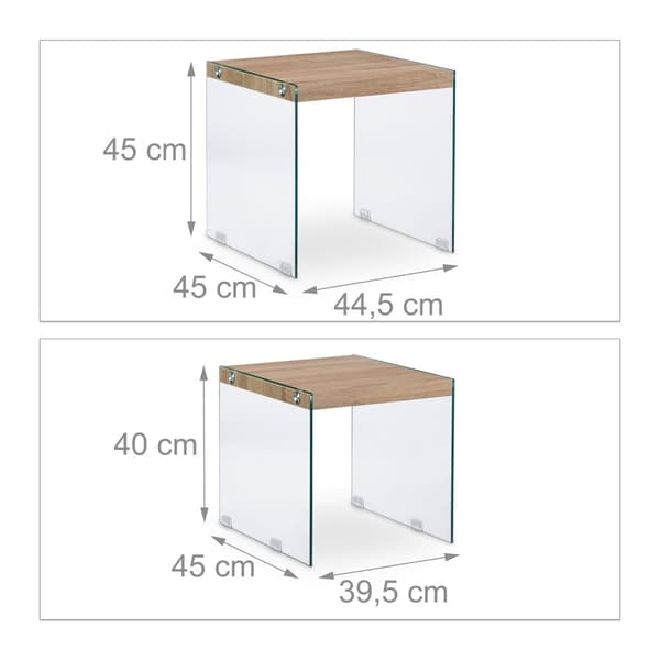Sidebord i sett med 2
