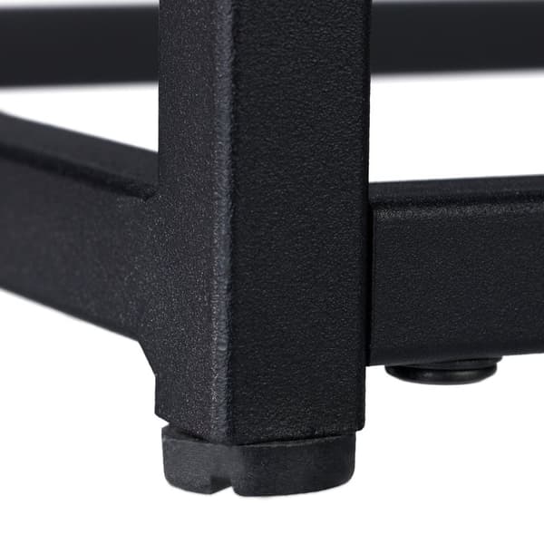 Konsolbord glas metal