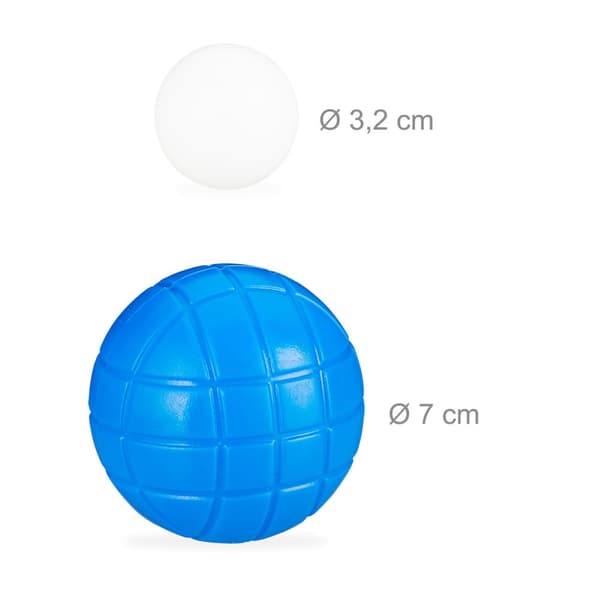 Boccia-spill med 6 baller