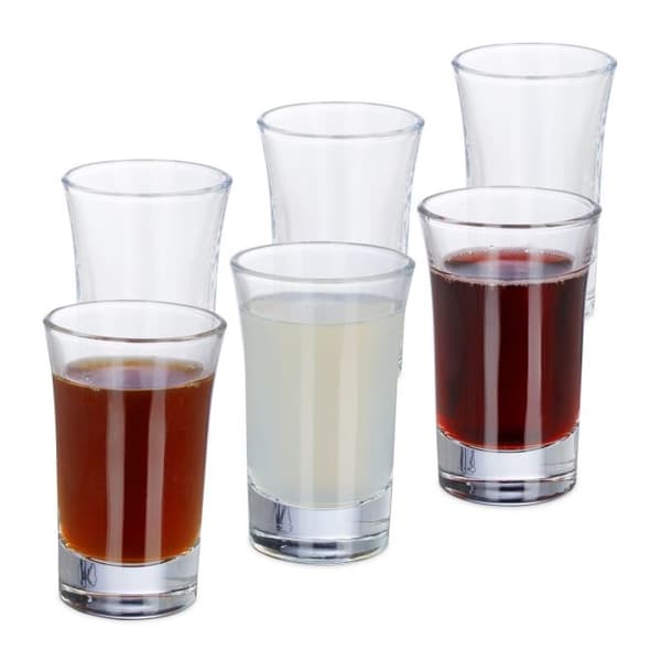 4 cl snapseglass i sett med 6