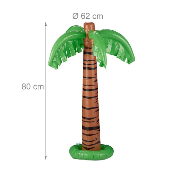 Uppblåsbar palm XL