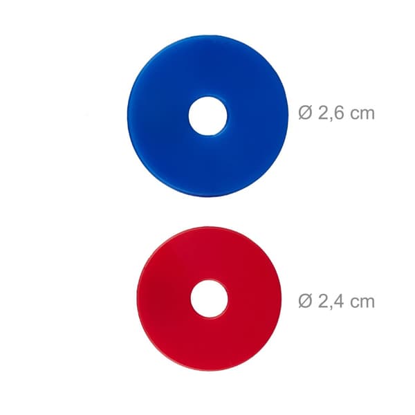 pakke med 10 p-skiver med isskraber