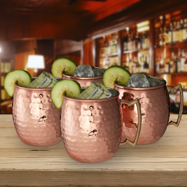 Moscow Mule muggar set om fyra