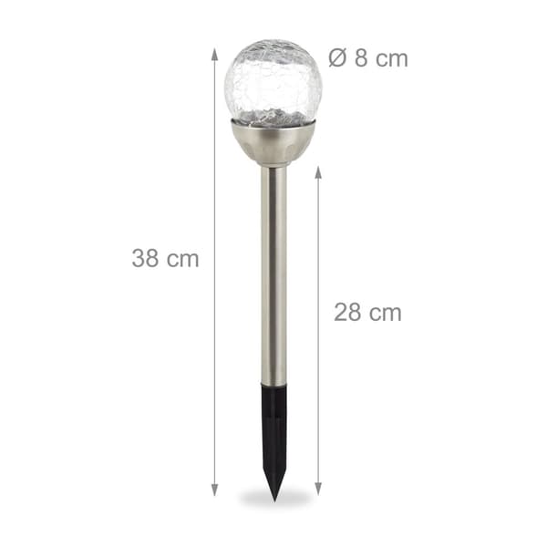2-pack solcellelamper