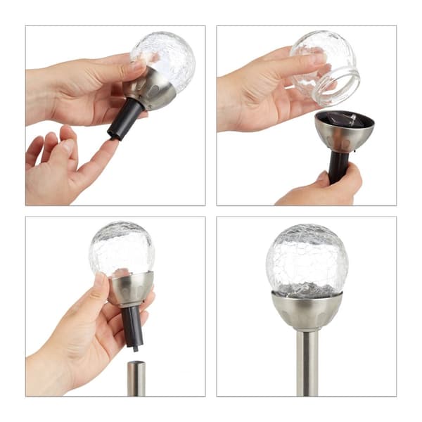 2-pack solcellelamper