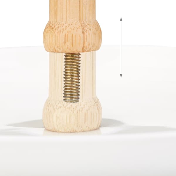 Etagere Bambu ja keramiikka
