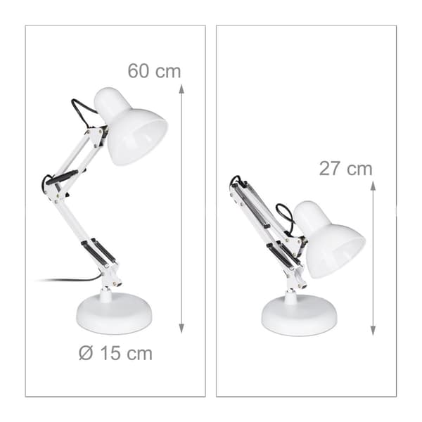 Retro skrivebordslampe