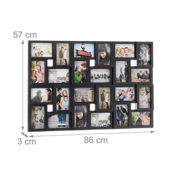 Collage ramme 24 bilder