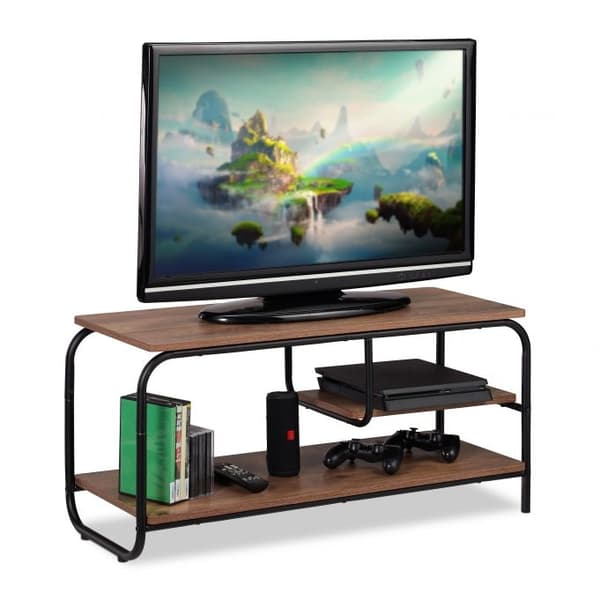 TV-möbel med hyllor