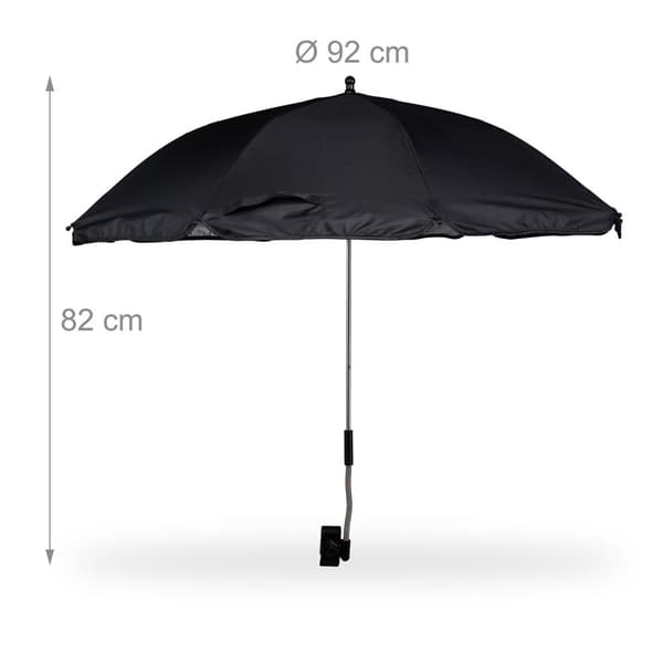 Strandmatte med parasoll