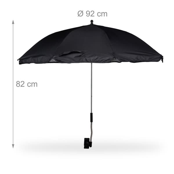 Strandmatte med parasoll