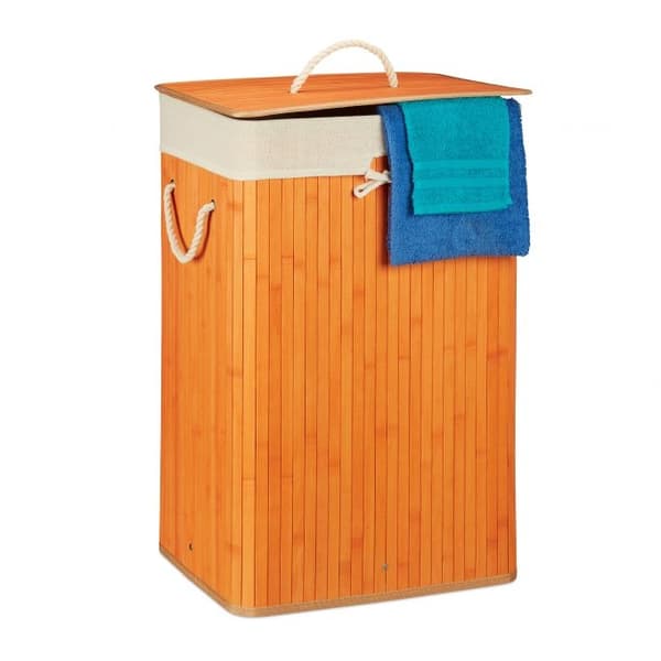 Tvättkorg bambu