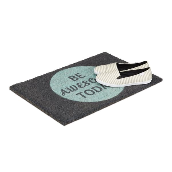 Dørmatte kokosfiber "Be awesome today"