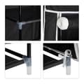 Miniatyrbilde 8 av 9: Stor stoffgarderobe med klesstang