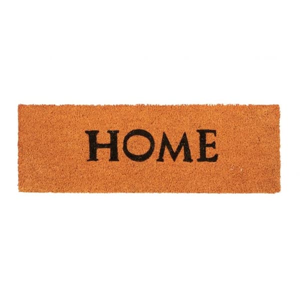 Dørmatte kokosfiber smal "HOME"